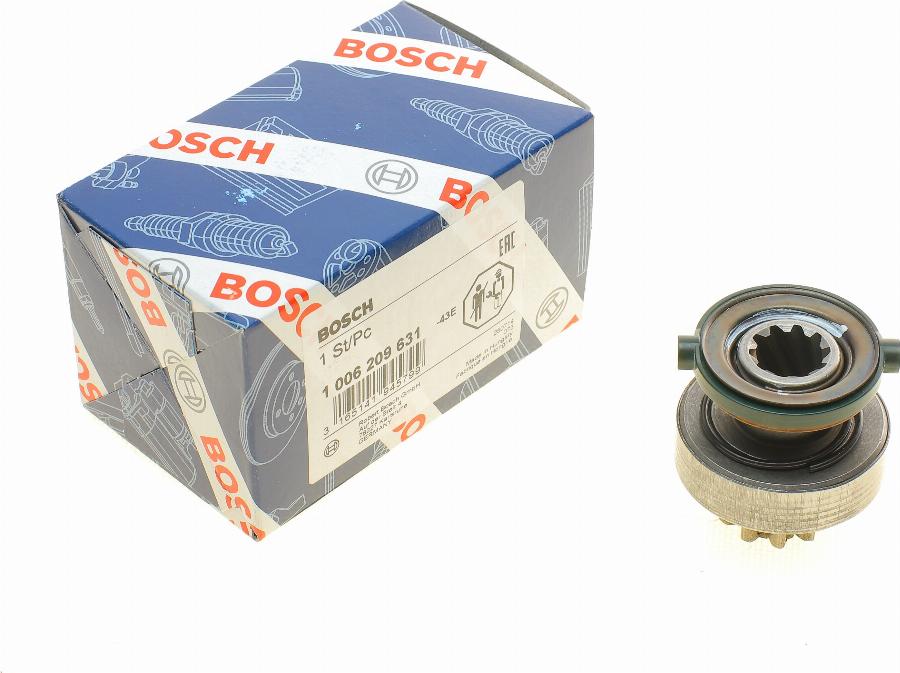 BOSCH 1 006 209 631 - Провідна шестерня, стартер autocars.com.ua