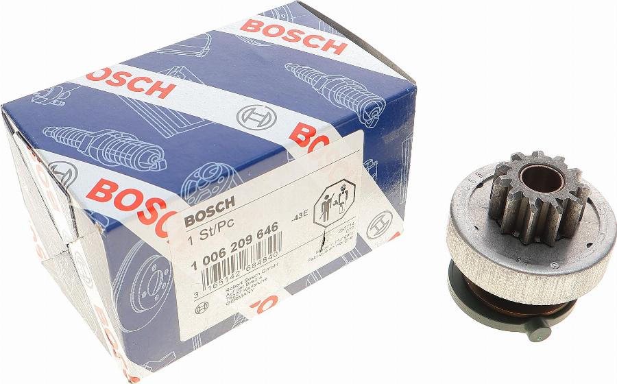 BOSCH 1 006 209 646 - Провідна шестерня, стартер autocars.com.ua