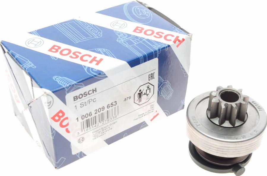 BOSCH 1 006 209 653 - Провідна шестерня, стартер autocars.com.ua