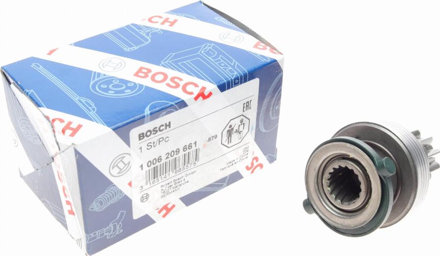 BOSCH 1 006 209 661 - Провідна шестерня, стартер autocars.com.ua