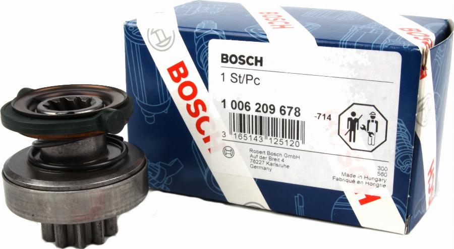 BOSCH 1 006 209 678 - Провідна шестерня, стартер autocars.com.ua