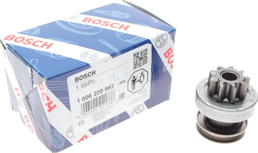 BOSCH 1 006 209 982 - Провідна шестерня, стартер autocars.com.ua