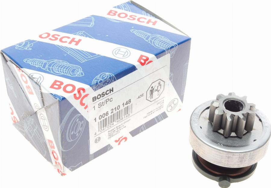 BOSCH 1 006 210 148 - Ведущая шестерня, стартер avtokuzovplus.com.ua