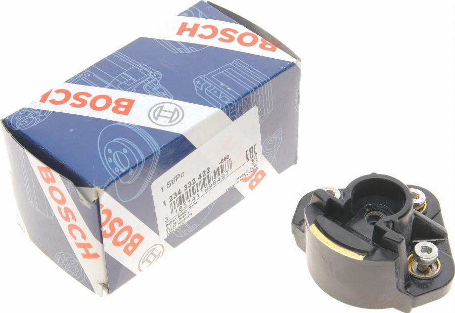 BOSCH 1 234 332 422 - Бегунок распределителя зажигани avtokuzovplus.com.ua