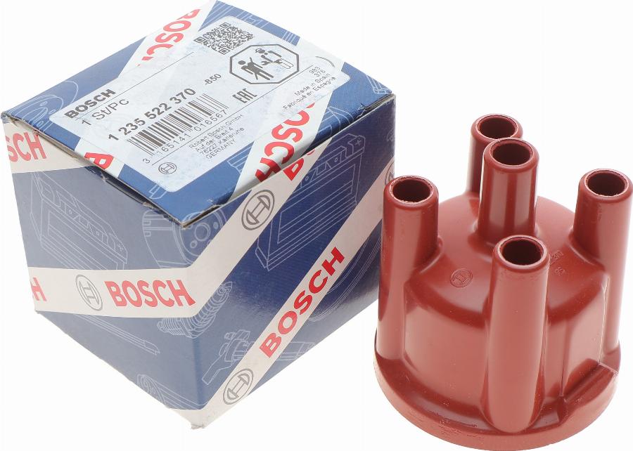 BOSCH 1 235 522 370 - Кришка розподільника запалювання autocars.com.ua