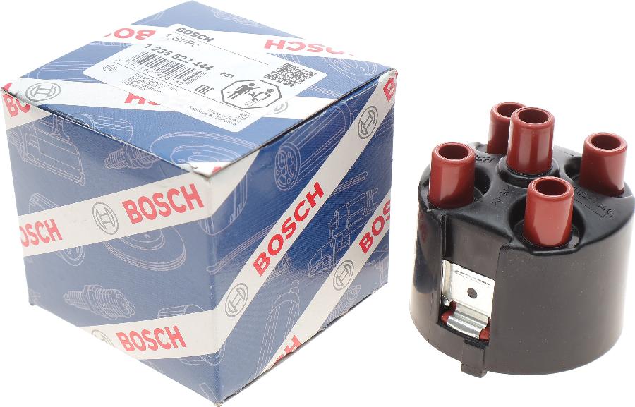 BOSCH 1 235 522 444 - Кришка розподільника запалювання autocars.com.ua