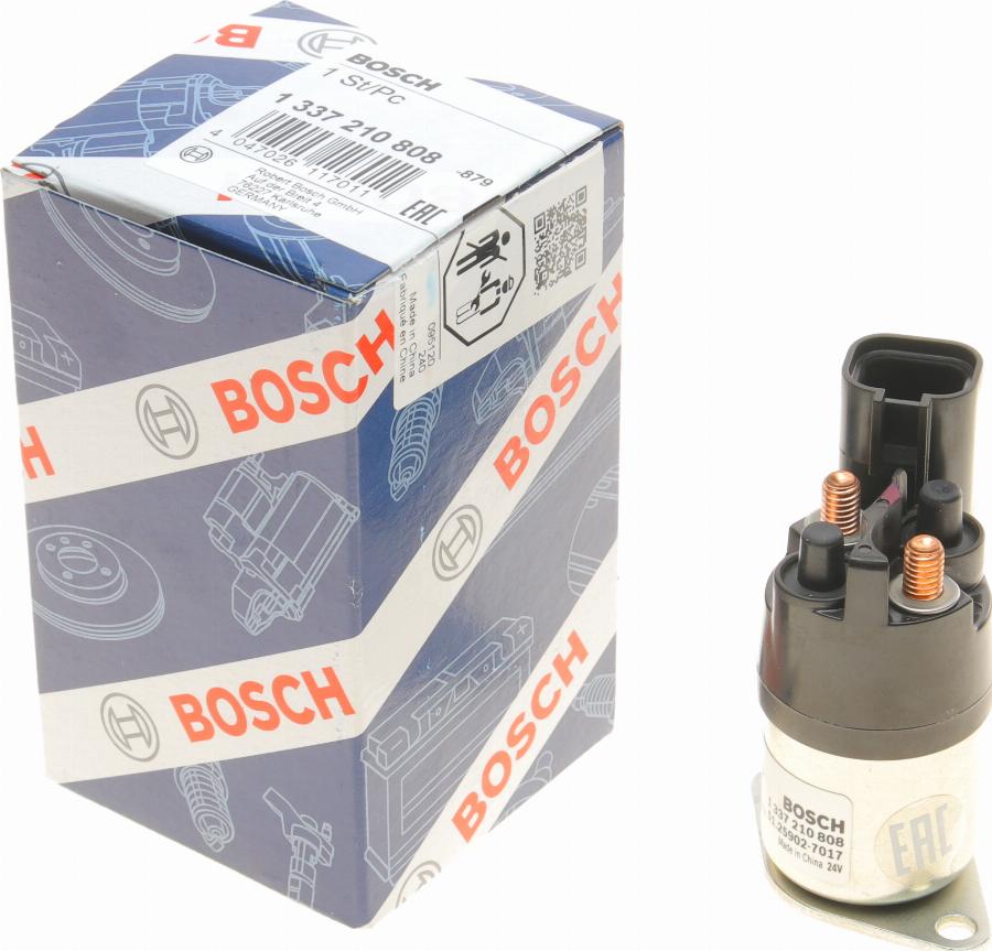 BOSCH 1 337 210 808 - Реле, робочий струм autocars.com.ua