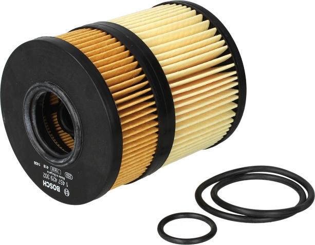 BOSCH 1 457 429 302 - Масляний фільтр autocars.com.ua