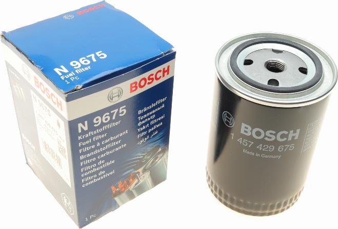 BOSCH 1 457 429 675 - Паливний фільтр autocars.com.ua