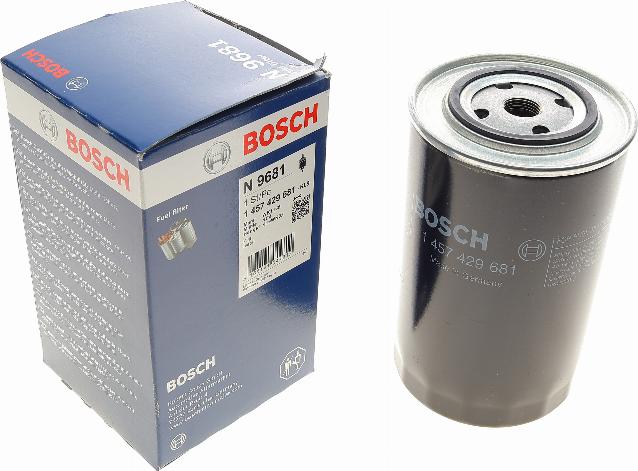 BOSCH 1 457 429 681 - Паливний фільтр autocars.com.ua