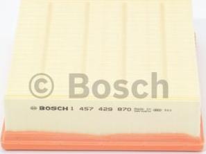 BOSCH 1 457 429 870 - Повітряний фільтр autocars.com.ua