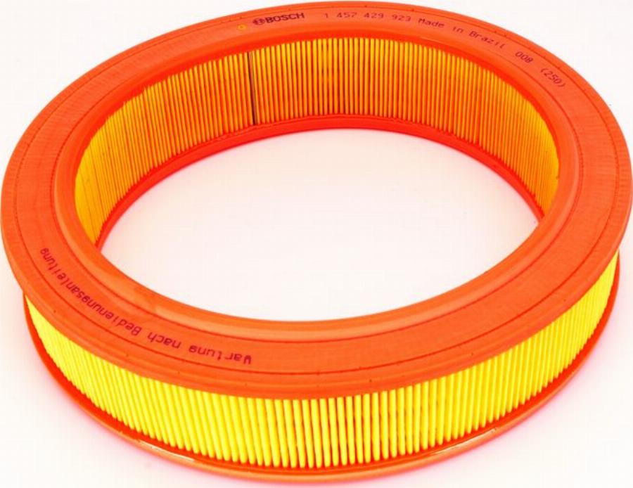 BOSCH 1 457 429 923 - Повітряний фільтр autocars.com.ua