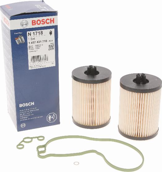 BOSCH 1 457 431 718 - Топливный фильтр avtokuzovplus.com.ua