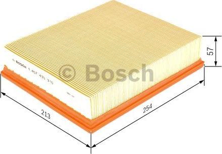 BOSCH 1 457 433 310 - Воздушный фильтр avtokuzovplus.com.ua