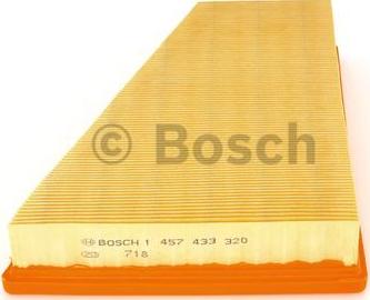 BOSCH 1 457 433 320 - Повітряний фільтр autocars.com.ua