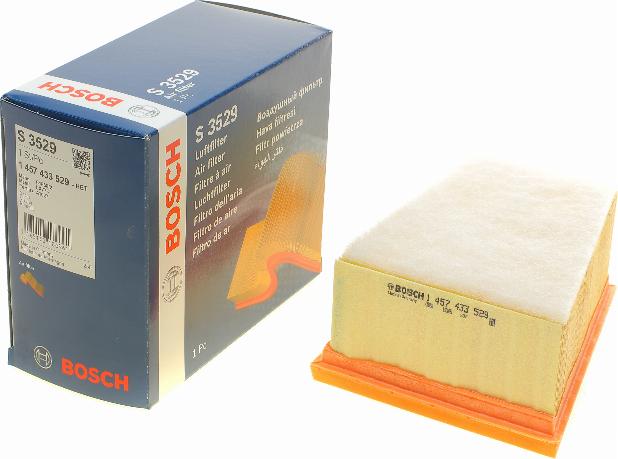 BOSCH 1 457 433 529 - Воздушный фильтр avtokuzovplus.com.ua