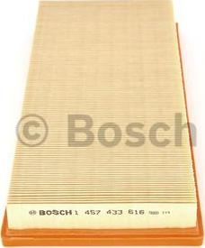 BOSCH 1 457 433 616 - Повітряний фільтр autocars.com.ua