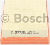 BOSCH 1 457 433 686 - Воздушный фильтр autodnr.net