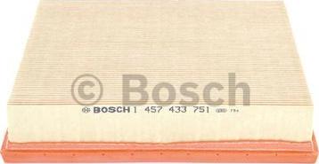 BOSCH 1 457 433 751 - Повітряний фільтр autocars.com.ua