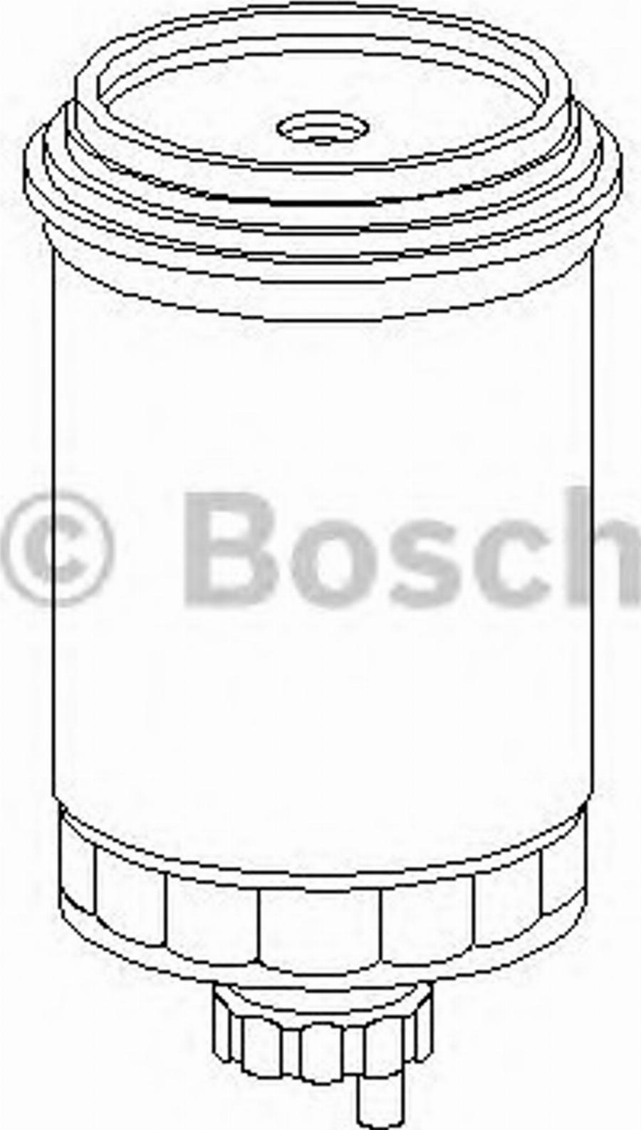 BOSCH 1 457 434 159 - Паливний фільтр autocars.com.ua