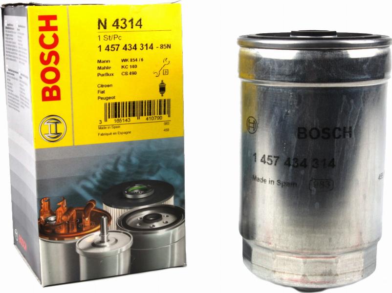 BOSCH 1 457 434 314 - Топливный фильтр autodnr.net