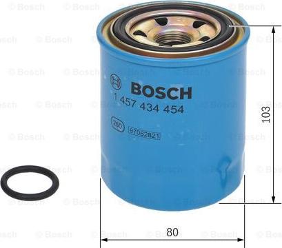 BOSCH 1 457 434 454 - Паливний фільтр autocars.com.ua