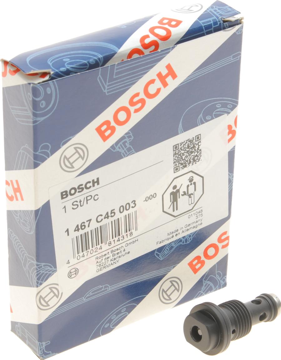 BOSCH 1 467 C45 003 - Клапан, система впрыска avtokuzovplus.com.ua