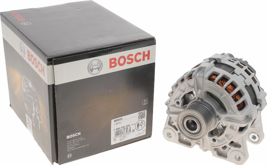 BOSCH 1 986 A00 686 - Генератор autocars.com.ua