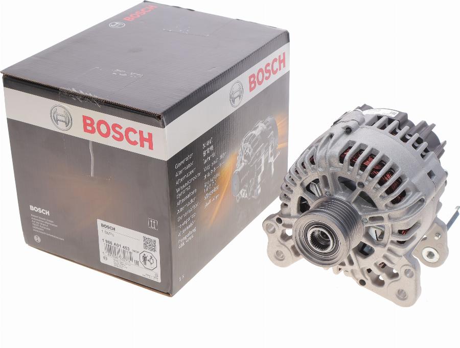 BOSCH 1 986 A01 453 - Генератор autocars.com.ua