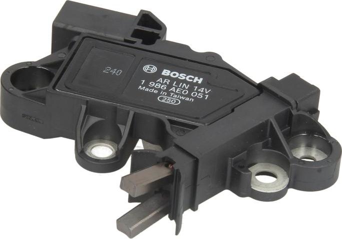 BOSCH 1 986 AE0 051 - Регулятор напруги генератора autocars.com.ua