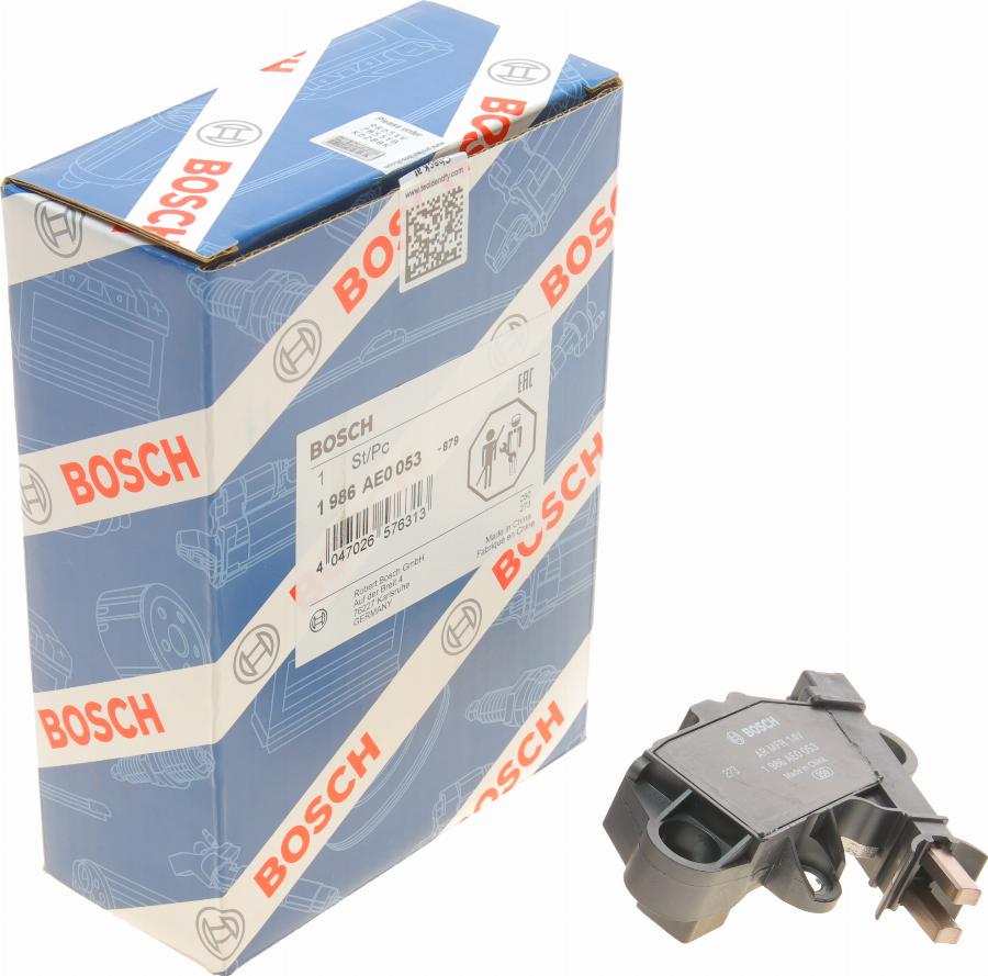 BOSCH 1 986 AE0 053 - Регулятор напруги генератора autocars.com.ua