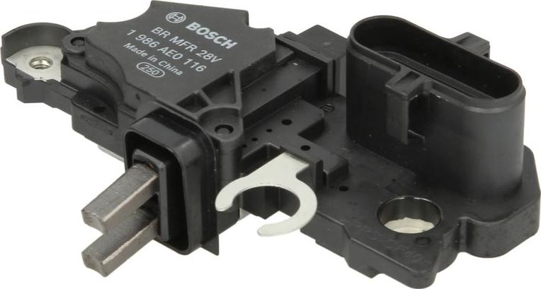 BOSCH 1 986 AE0 116 - Регулятор напруги генератора autocars.com.ua