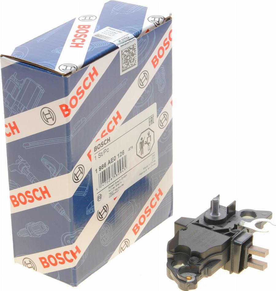 BOSCH 1 986 AE0 126 - Регулятор напряжения, генератор avtokuzovplus.com.ua