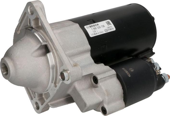 BOSCH 1 986 S00 706 - Стартер autocars.com.ua