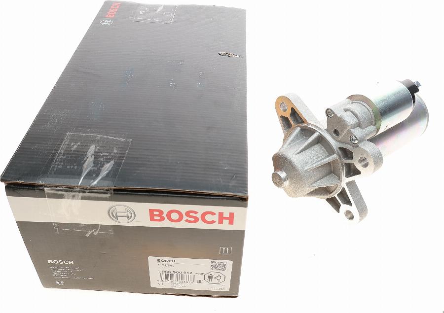 BOSCH 1 986 S00 912 - Стартер autocars.com.ua