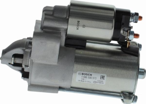 BOSCH 1 986 S00 972 - Стартер autocars.com.ua