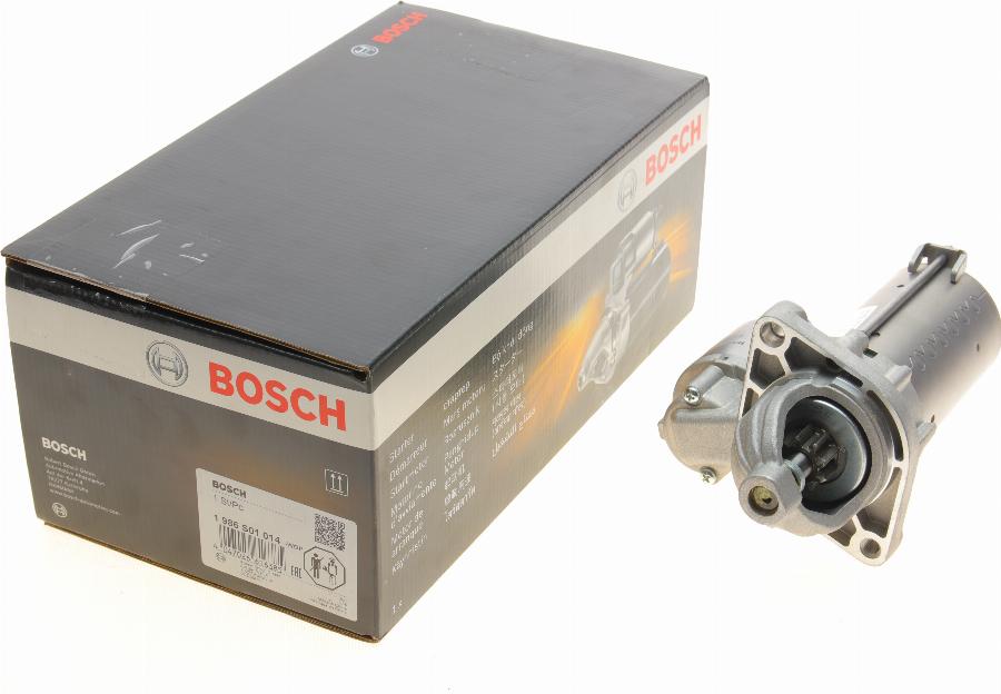 BOSCH 1 986 S01 014 - Стартер avtokuzovplus.com.ua