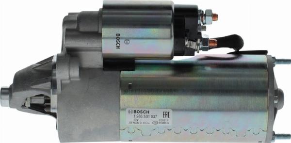 BOSCH 1 986 S01 037 - Стартер autocars.com.ua