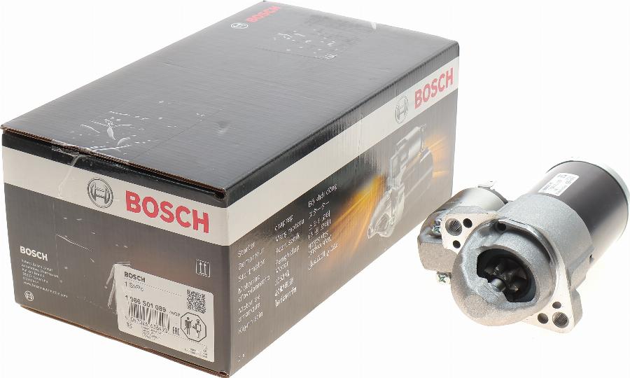 BOSCH 1 986 S01 089 - Стартер autodnr.net