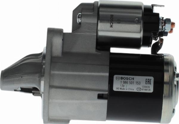 BOSCH 1 986 S01 153 - Стартер autocars.com.ua