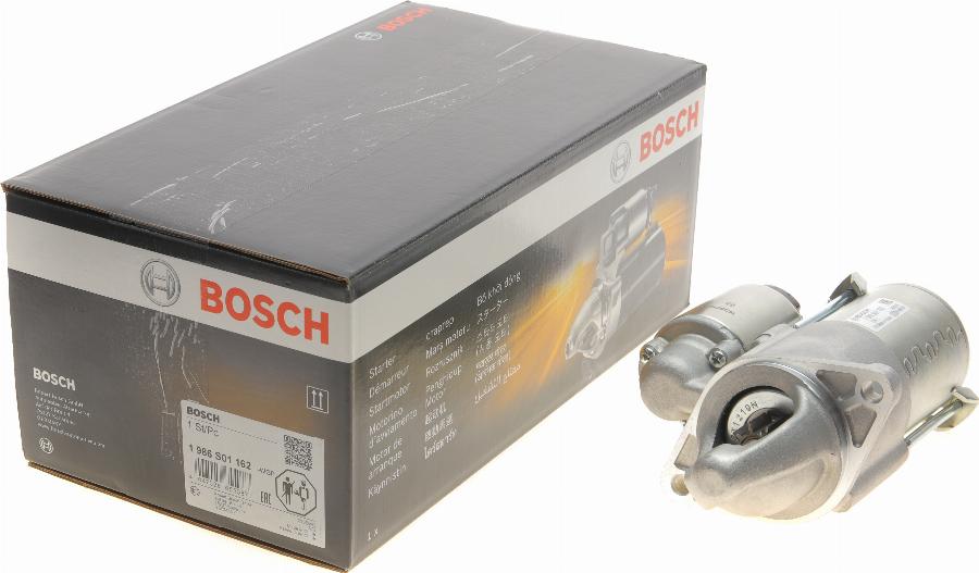 BOSCH 1 986 S01 162 - Стартер avtokuzovplus.com.ua