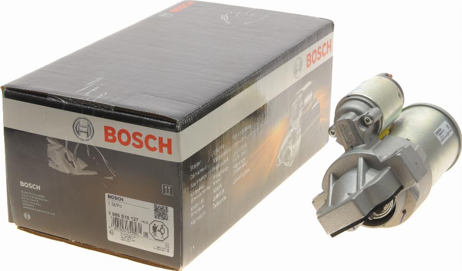 BOSCH 1 986 S10 127 - Стартер avtokuzovplus.com.ua