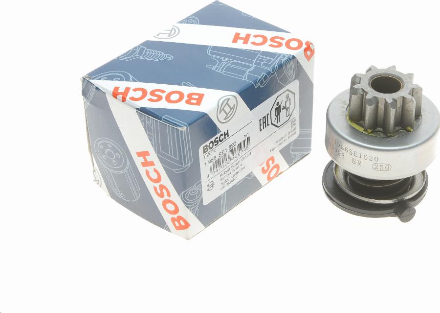 BOSCH 1 986 SE1 620 - Провідна шестерня, стартер autocars.com.ua