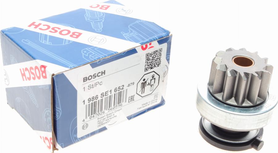 BOSCH 1 986 SE1 652 - Ведущая шестерня, стартер avtokuzovplus.com.ua