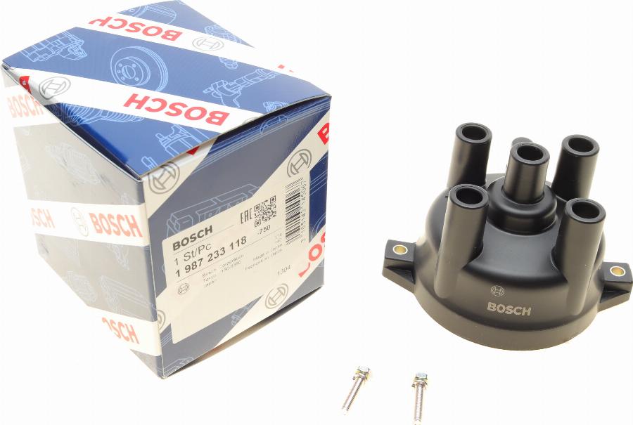 BOSCH 1 987 233 118 - Кришка розподільника запалювання autocars.com.ua