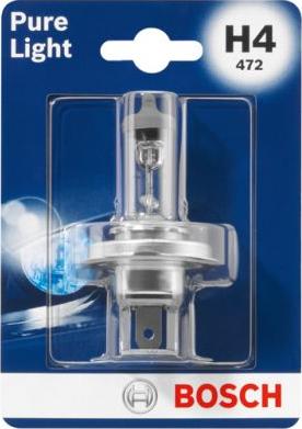 BOSCH 1 987 301 001 - Лампа розжарювання, фара дальнього світла autocars.com.ua