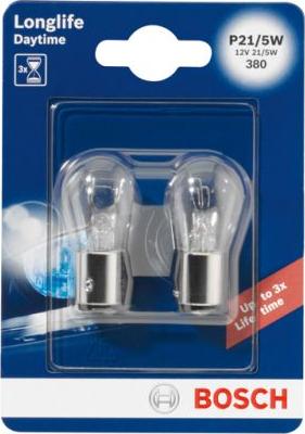 BOSCH 1 987 301 055 - Лампа розжарювання, ліхтар покажчика повороту autocars.com.ua