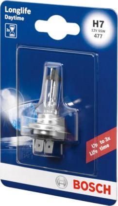 BOSCH 1 987 301 057 - Лампа розжарювання, фара дальнього світла autocars.com.ua