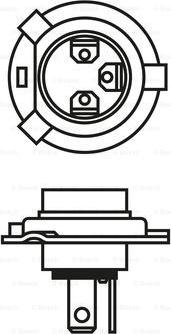 BOSCH 1 987 301 106 - Лампа накаливания autodnr.net