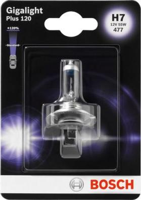 BOSCH 1 987 301 110 - Лампа розжарювання, фара дальнього світла autocars.com.ua